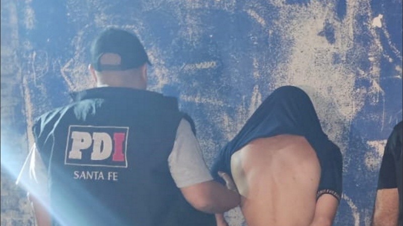 Leonardi, aprehendido en un pasaje interno del Fonavi de Acindar.