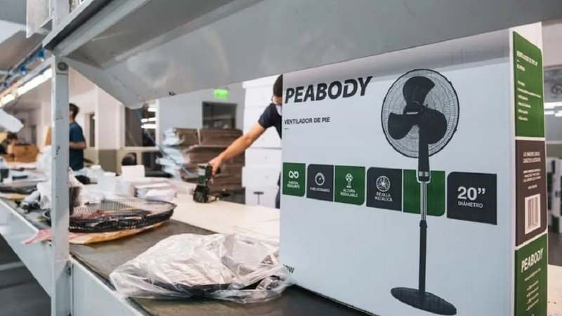 El fabricante de electrodomésticos Peabody entró en concurso preventivo de crisis.