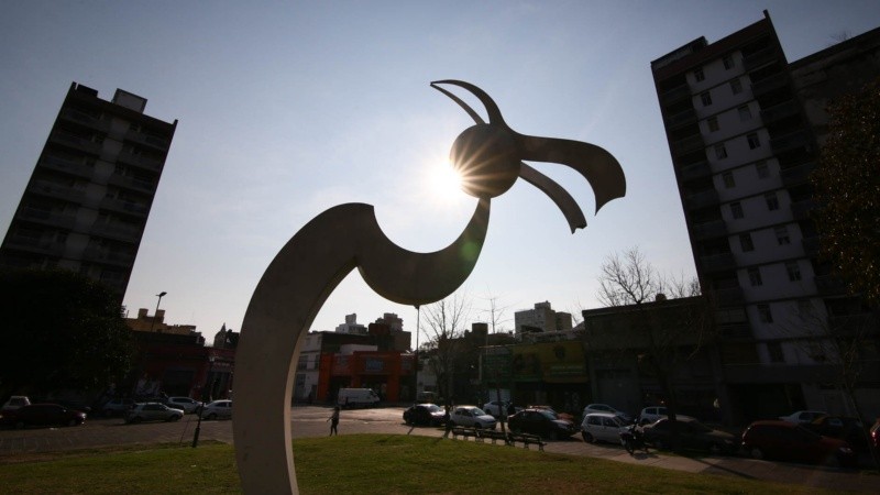 El miércoles comenzó con algo de sol.