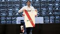 Coudet habló en conferencia de prensa y posó con la camiseta de River.
