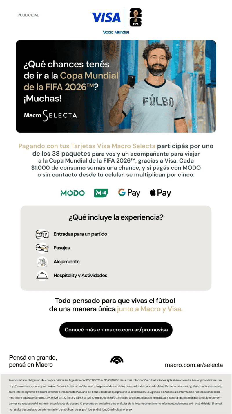 Cómo participar de los sorteos de los paquetes&nbsp;