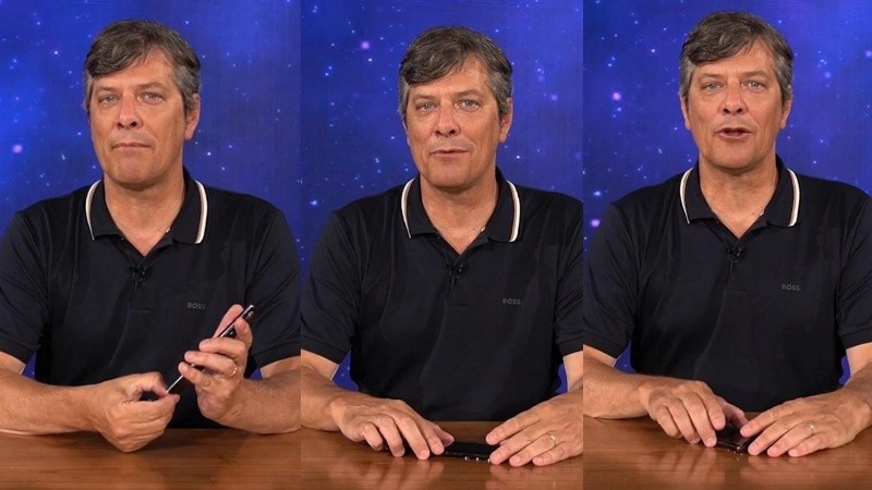 El conductor Mario Pergolini.