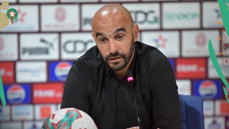 Regragui llevó a Marruecos al cuarto puesto en el último Mundial.