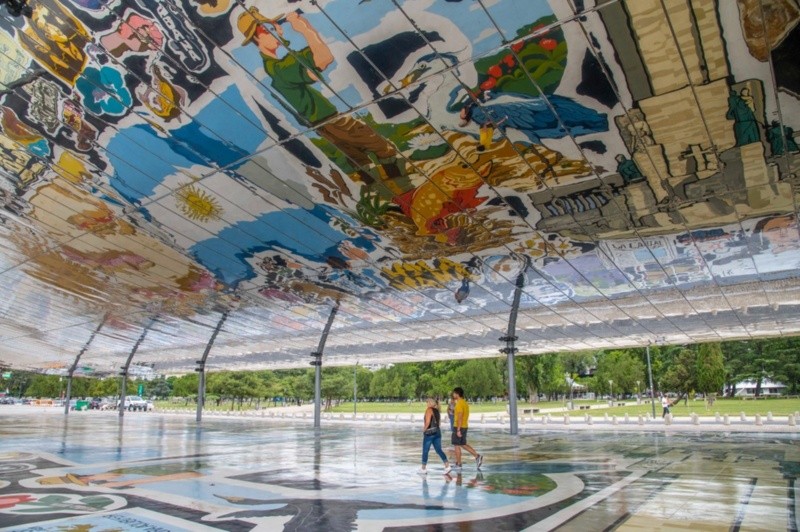 &nbsp;El mural de El Aura se puede recorrer en Costa Nueva.