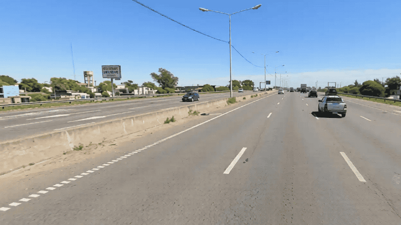 La zona donde se produjo el siniestro