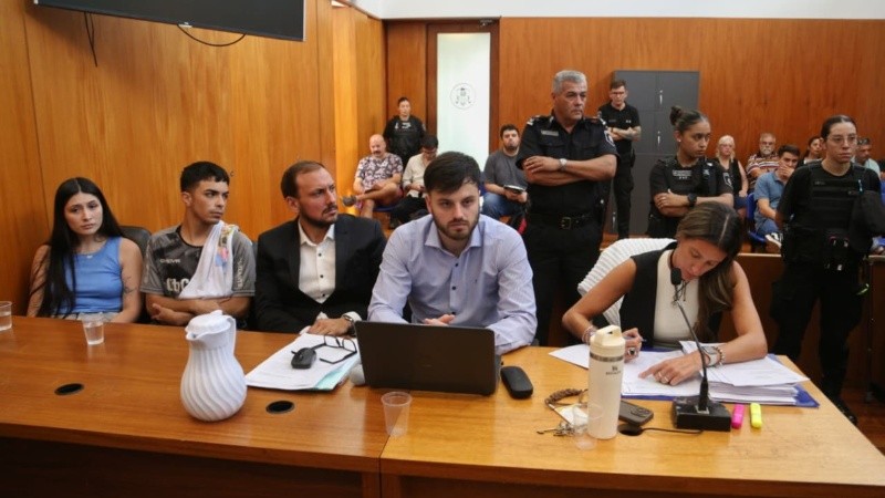 La audiencia en la que resultaron imputados dos detenidos por el crimen del pequeño Gian