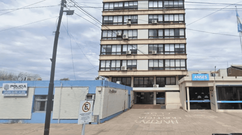 El edificio donde funciona la Unidad Fiscal N.º 150 del MPA en San Jorge.&nbsp;