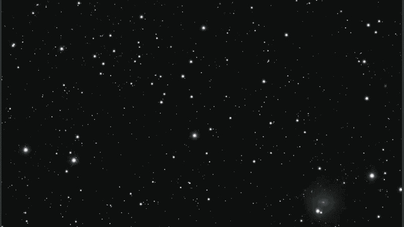 El cometa MAPS estará dentro del campo de visión de la cámara LASCO C3 del SOHO desde el 2 de abril.