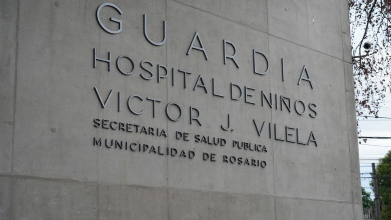 La bebé fue atendida en el hospital Vilela.