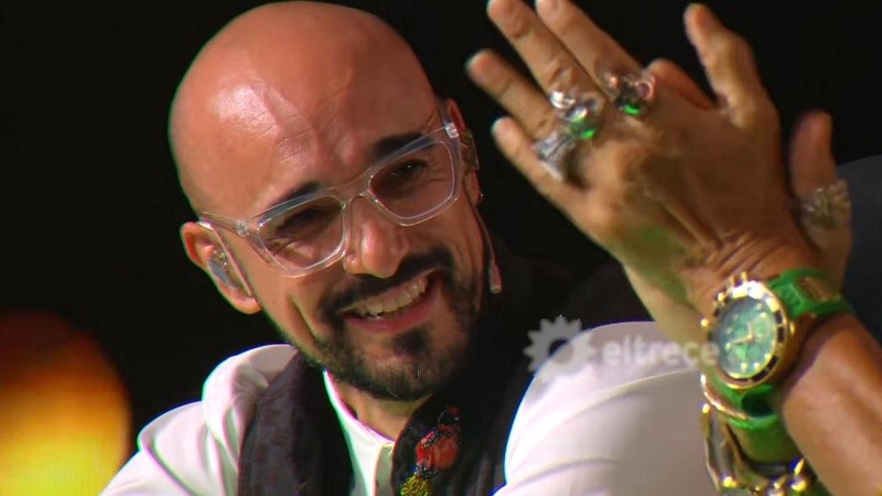 El cantante Abel Pintos.