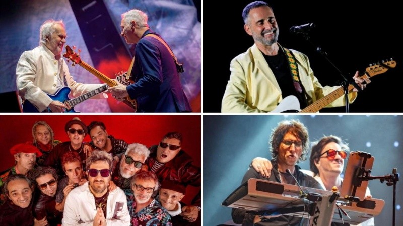 Serú Girán Jorge Drexler, Auténticos Decadentes y Plan Divino.