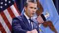 El secretario de Guerra de Estados Unidos, Pete Hegseth.