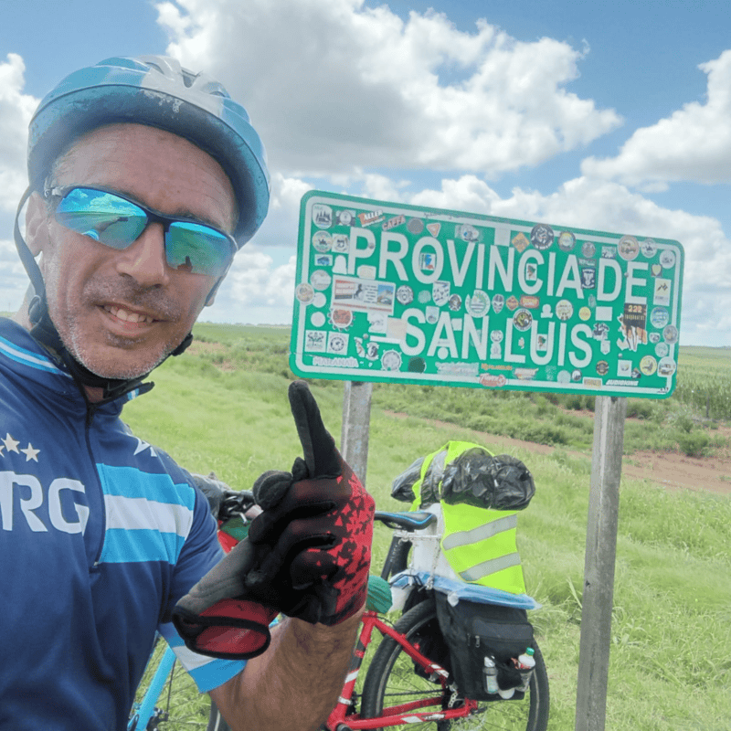 La travesía de Tenaglia fue dura pero a la vez gratificante