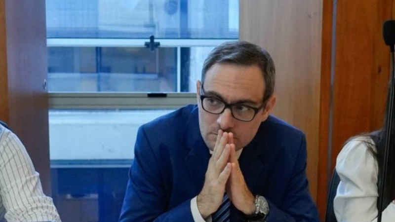 Caterina, el fiscal que impulsó la investigación por robo de insumos en el Heca. (Alan Monzón/Rosario3)