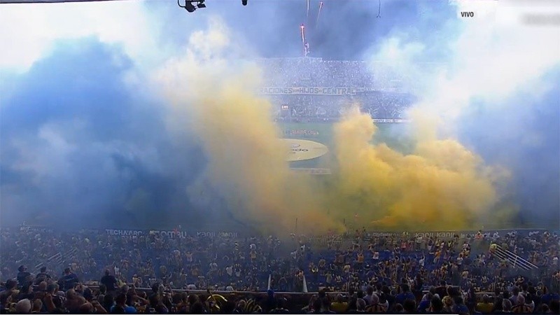 Tremendo recibimiento en el Gigante.