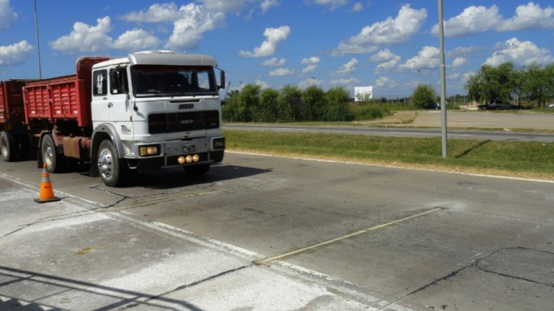 Imagen ilustrativa del Sitema de Pesaje Dinámico para camiones.