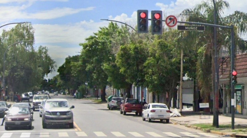La esquina donde el 14 de febrero murieron dos jóvenes que circulaban en moto.