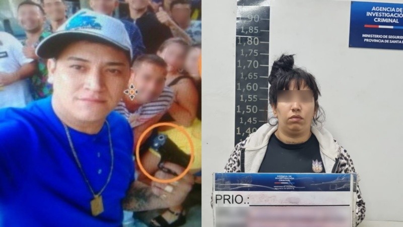 Riquelme y una de sus parejas, Boassi, ya condenada.