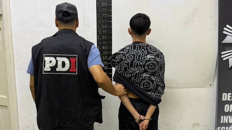 El detenido fue trasladado a la sede de la PDI.