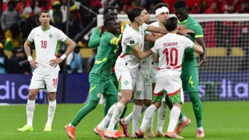 La final de enero en Rabat, tan escandalosa como este fallo de la CAF. (EFE)