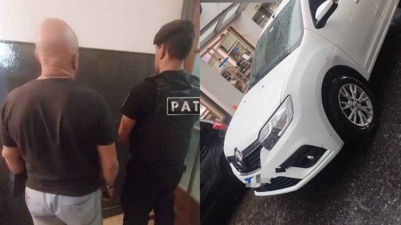 Jorge Omar B. (62) fue aprehendido.