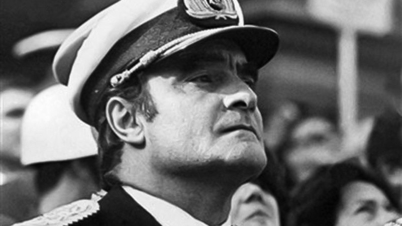 &nbsp;Massera era jefe de la Armada y uno de los hombres fuertes del régimen militar.