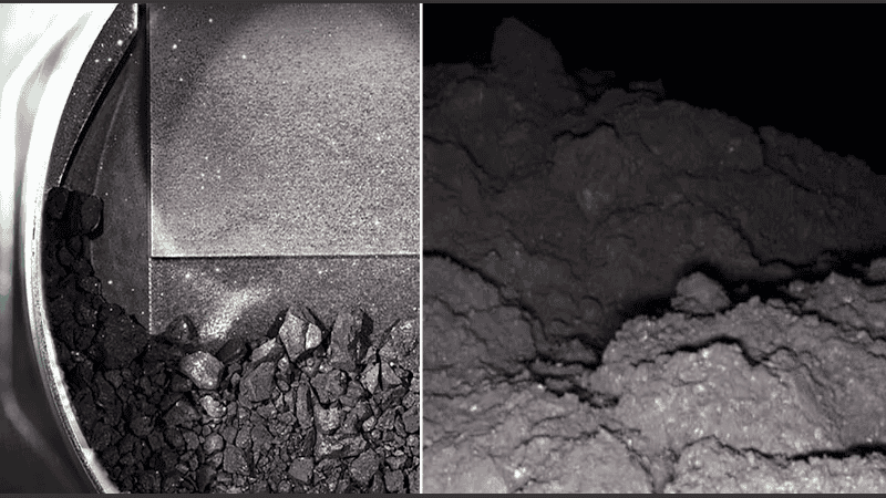 Los científicos encontraron adenina, guanina, citosina, timina y uracilo, en muestras del asteroide Ryugu.