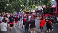 La marcha de hinchas de Newell