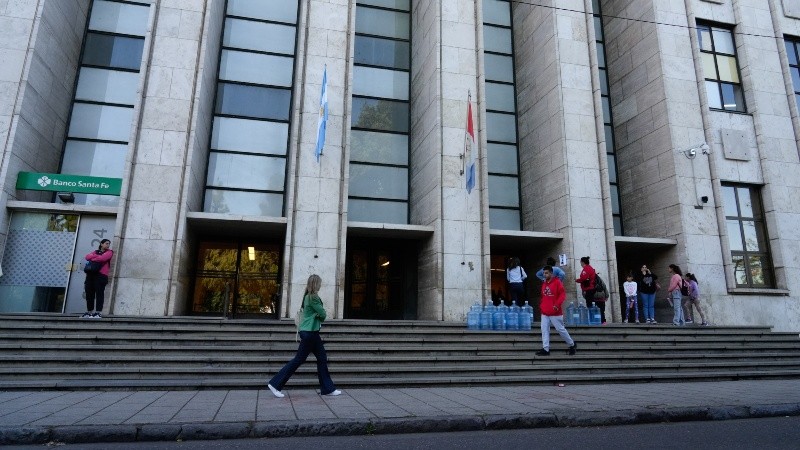 Los Tribunales de Balcarce y Pellegrini.