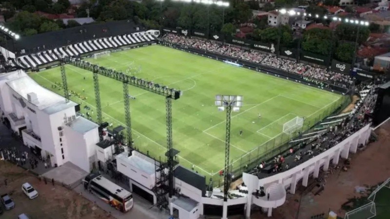 El estadio La Huerta de Libertad de Paraguay, en Asunción.