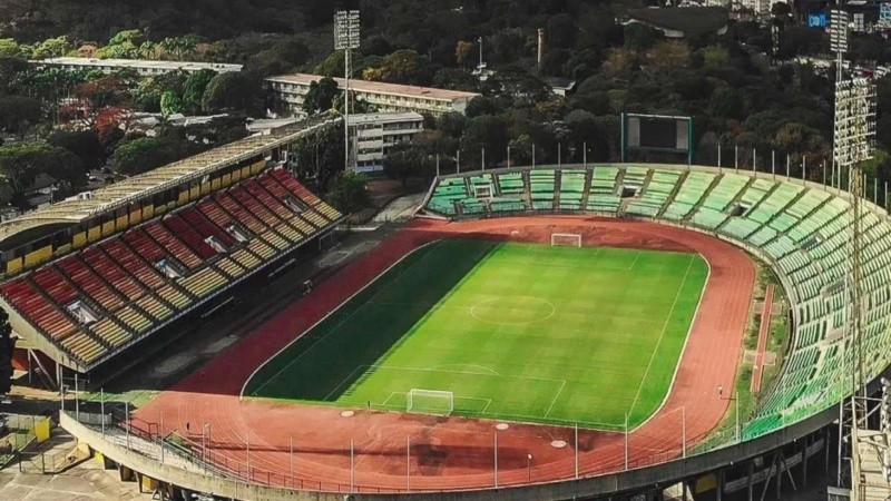 El estadio olímpico de la Universidad Central de Venezuela.