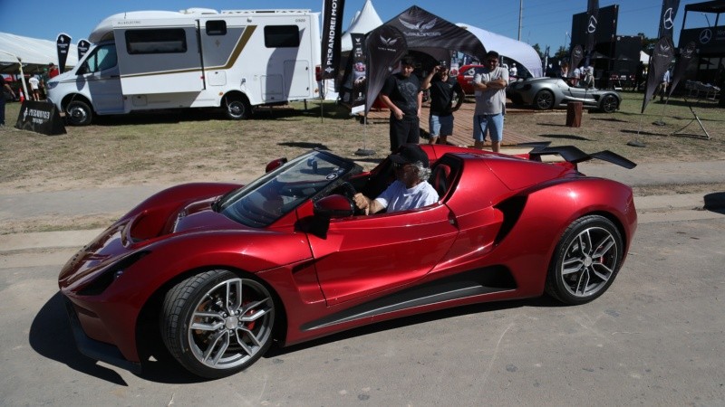 Subirse a un auto de la muestra puede ser una experiencia inolvidable (Alan Monzón/Rosario3)&nbsp;