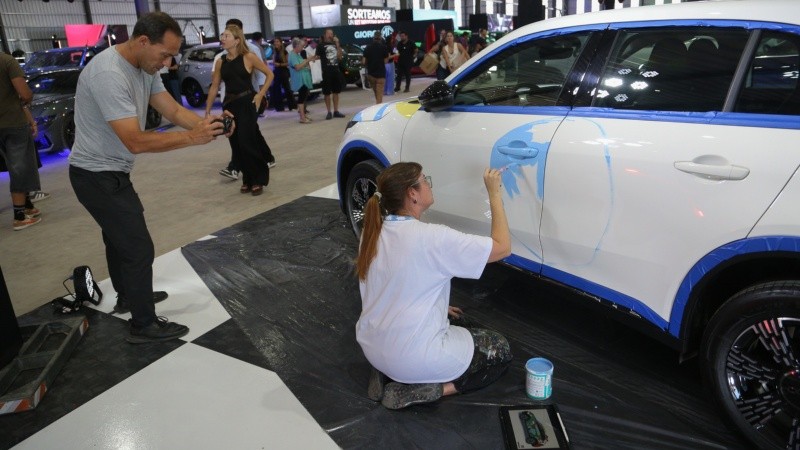 Las imágenes del impresionante Salón del Automóvil en Funes