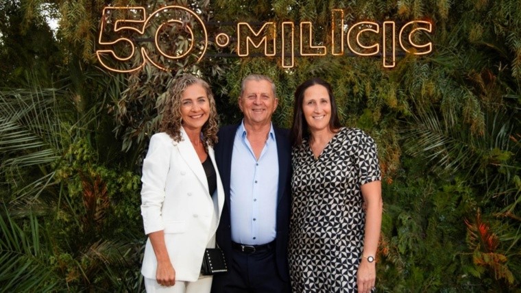 Milicic celebró 50 años junto a socios, clientes, proveedores y autoridades