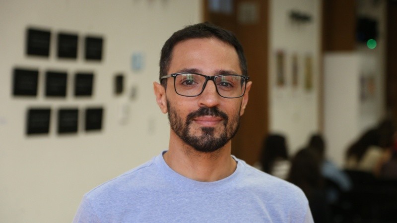 Lucas Massuco, director del Museo&nbsp;de la Memoria (Alan Monzón/Rosario3).