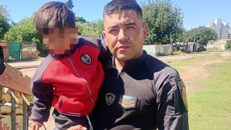 El accionar del Policía fue destacado por la fuerza.