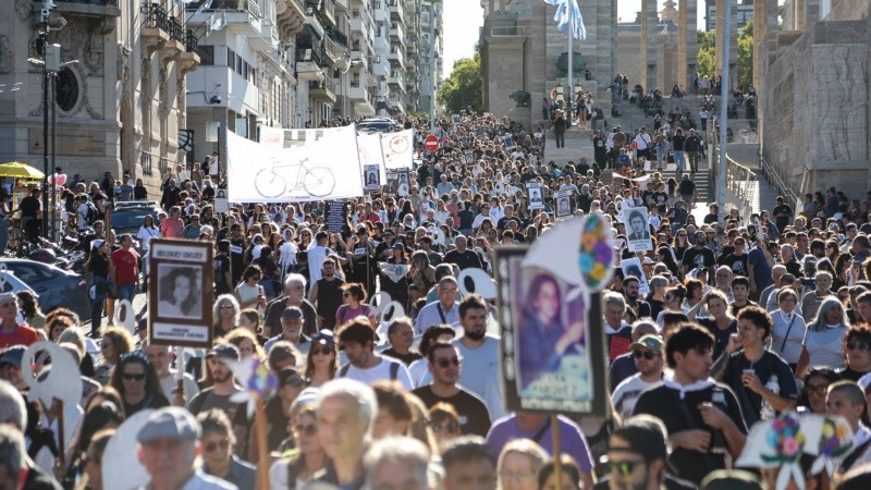 Los organizadores calcularon que hubo 150 mil personas.