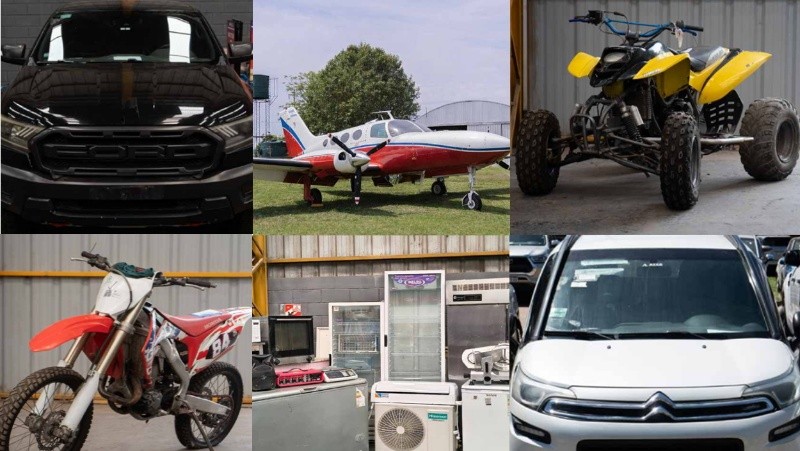 &nbsp;El avión de Casanovas, uno de los bienes a rematar. 