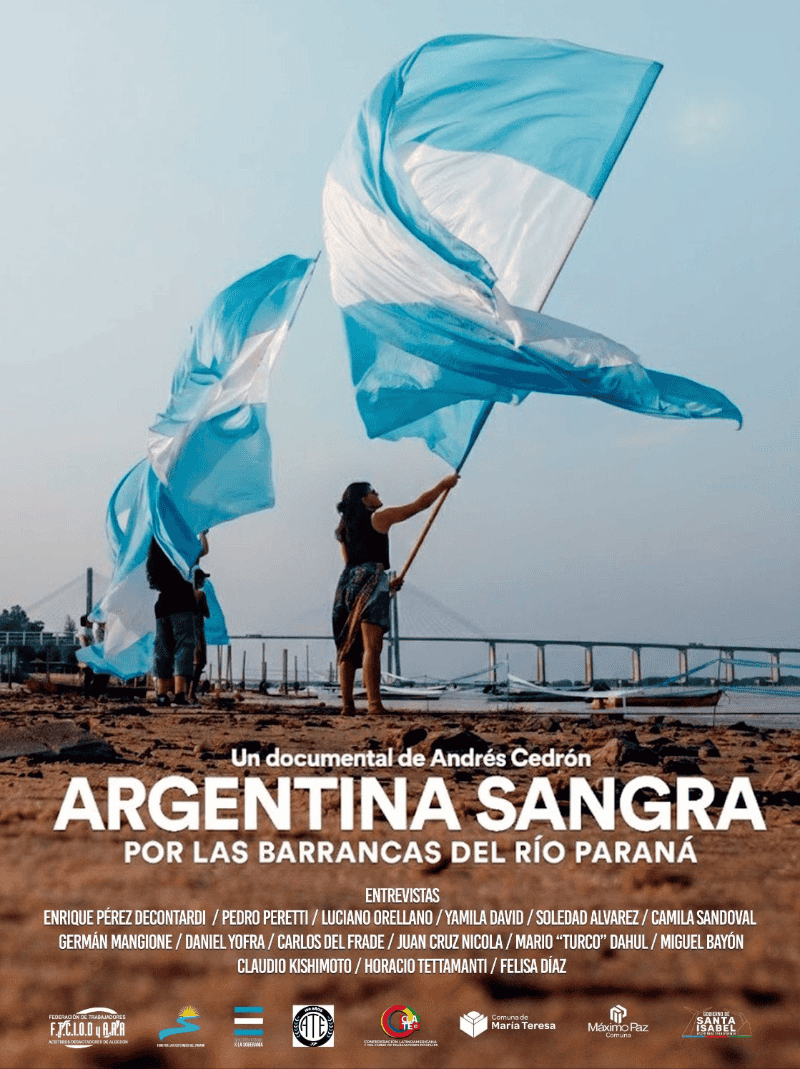 &nbsp;&nbsp; Fuente: Argentina sangra por las barrancas del río Paraná.
