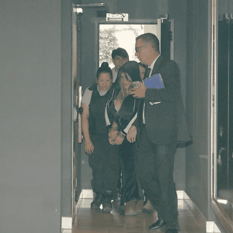 Así fue el traslado de Morena Rial. (Foto: Movilpress)&nbsp;