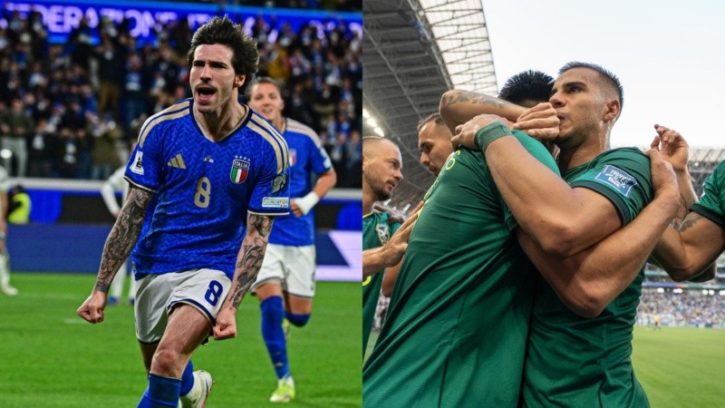 Italia y Bolivia ganaron sus duelos y quedaron a un paso del Mundial 2026.