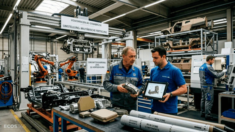 Volkswagen evalúa reconvertir su planta de Osnabrück (Alemania)