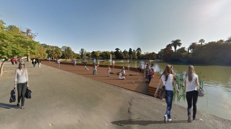 Las obras que proyectan Provincia y municipio en el Parque.