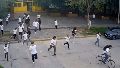 Los alumnos salieron corriendo para resguardarse de los disparos en la escuela donde un adolescente ingresó armado en San Cristobal, Santa Fe.