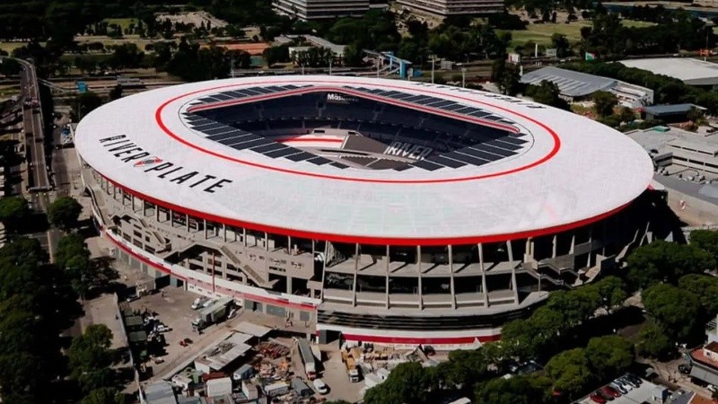 El Monumental de River sería el único Estadio de clase Mundial en Argentina. La inversión del club de Núñez es de 100 millones de dólares.