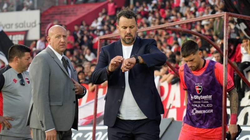 Fabbiani dirigió a Newell's en 2025.