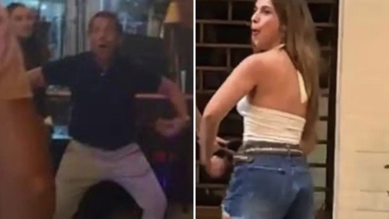 Filtraron un video del padre de la abogada Agostina Páez imitando los gestos por los que detuvieron a su hija en Brasil.