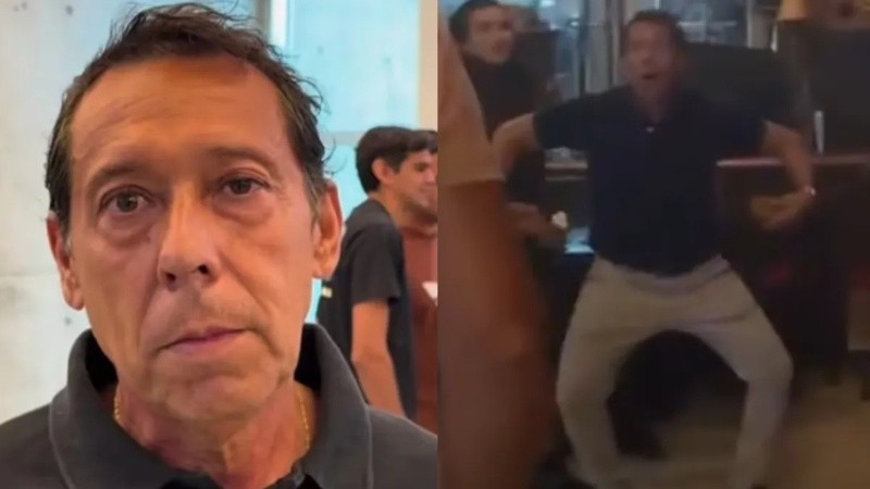 Filtraron un video del padre de la abogada Agostina Páez imitando los gestos por los que detuvieron a su hija en Brasil.