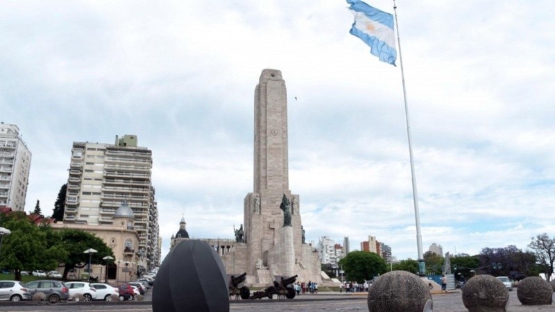 El Monumento Nacional a la Bandera.