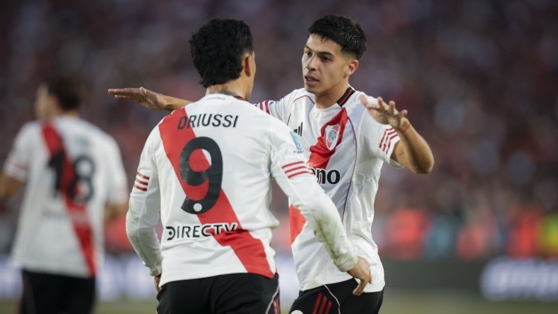 El pibe Galván abrió y cerró el marcador en Núñez. (FotoBaires)